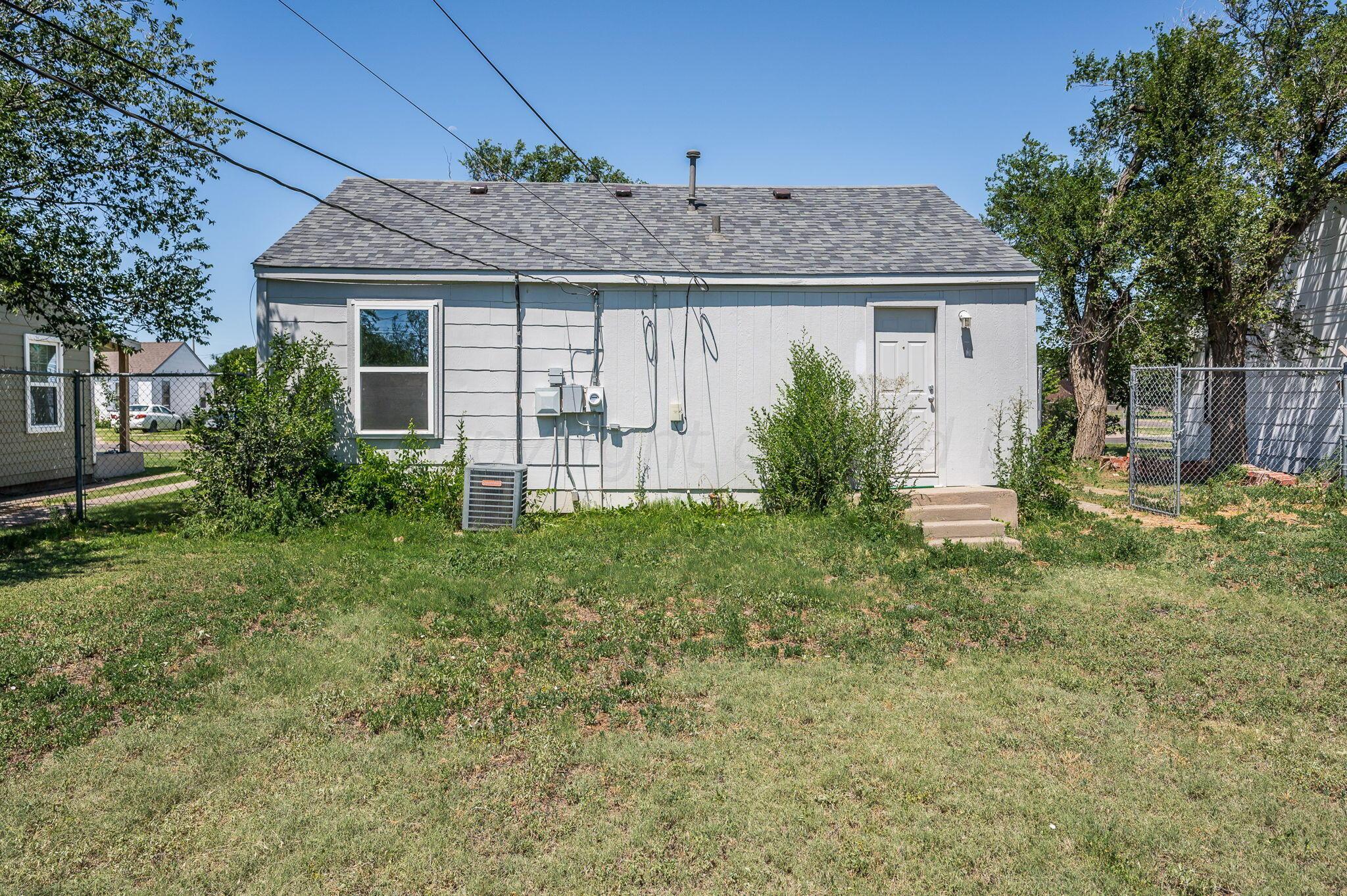 3703 South Monroe Street Amarillo, TX 79110 - Photo 16 of 17 Back Yard-2