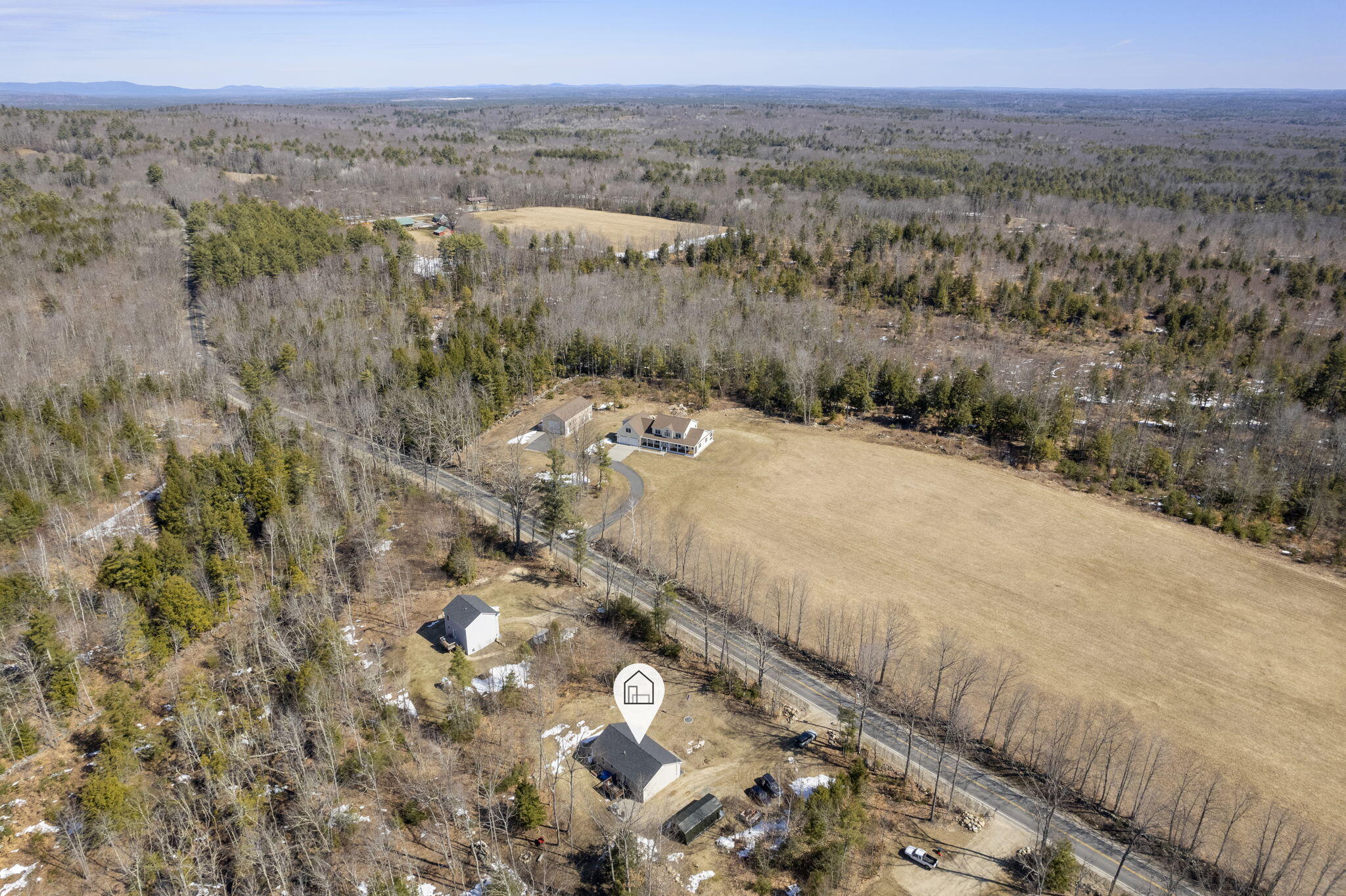 408 Deering Ridge Road East Waterboro, ME 04030 - Photo 8 of 50 Aerial View