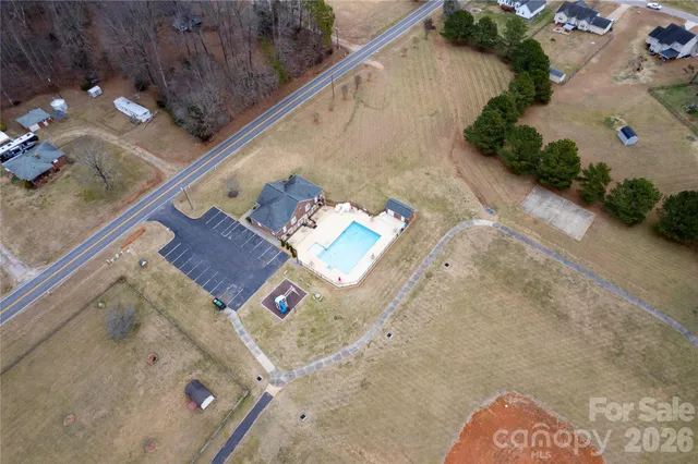 view of hall way with mirror