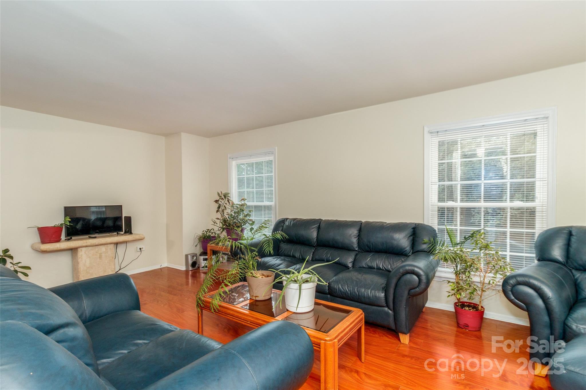 8300 Knights Bridge Road Charlotte, NC 28210 - Photo 9 of 47 a living room with furniture and a flat screen tv