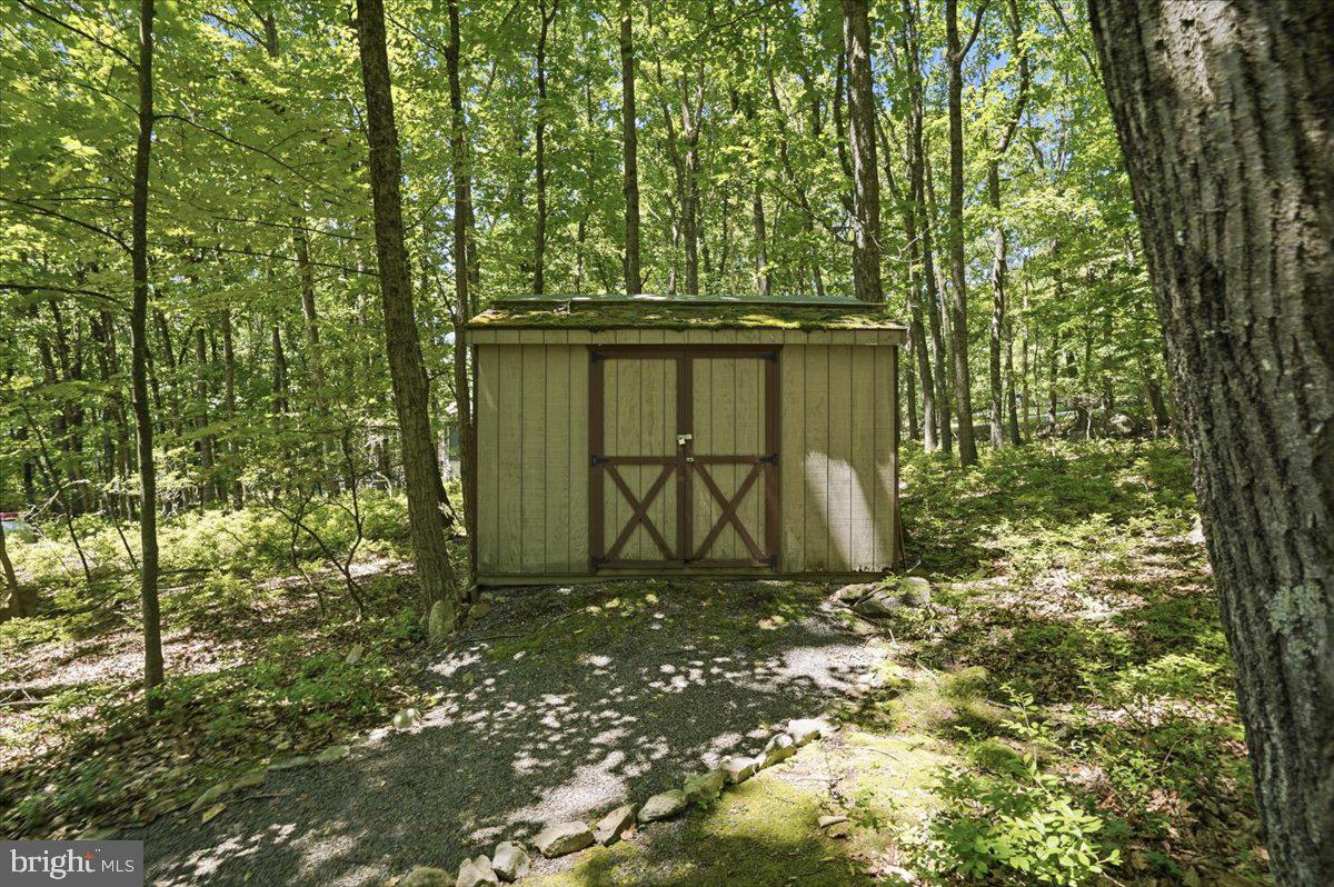 177 Jay Effort, PA 18330 - Photo 38 of 47 Charming shed nestled in lush woods.