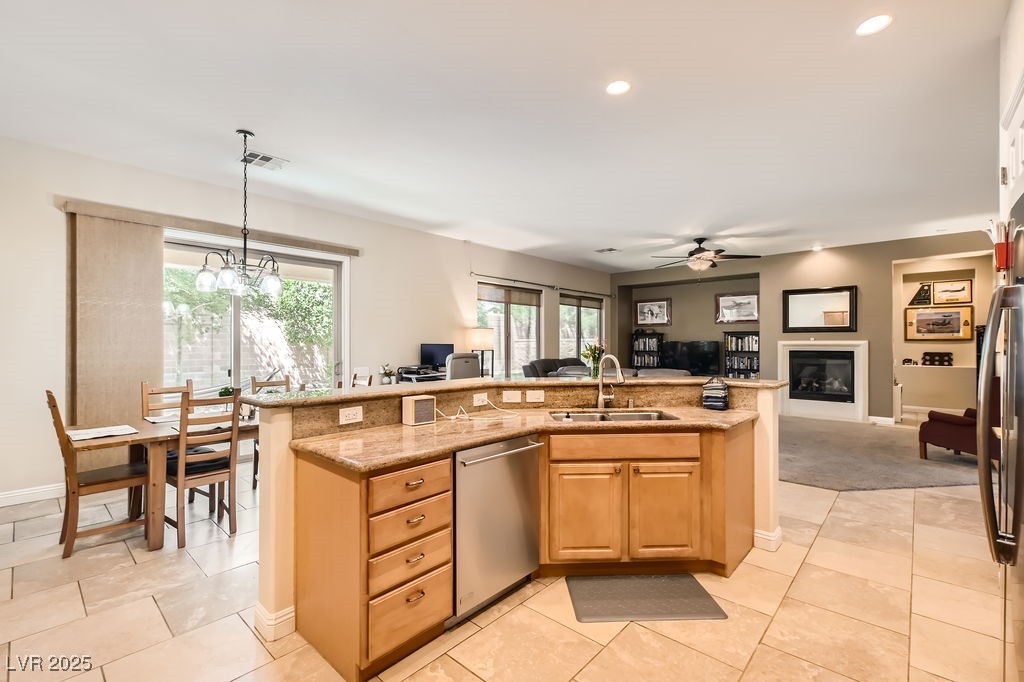 7513 Java Sparrow Street North Las Vegas, NV 89084 - Photo 12 of 36 Kitchen island