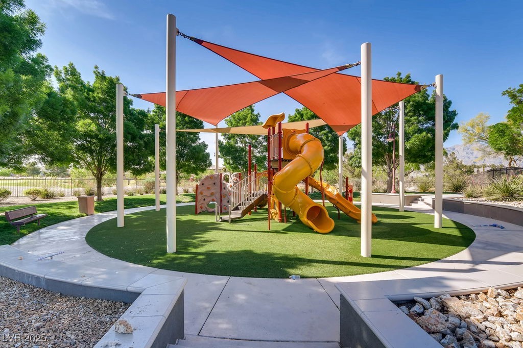 7513 Java Sparrow Street North Las Vegas, NV 89084 - Photo 35 of 36 Community playground featuring slide and climbing