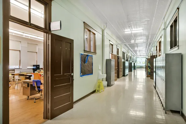 a view of livingroom with furniture and wooden floor