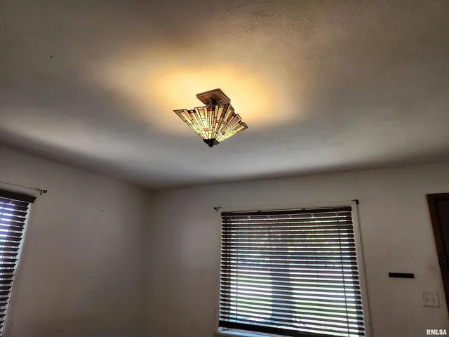 a view of a livingroom with a window