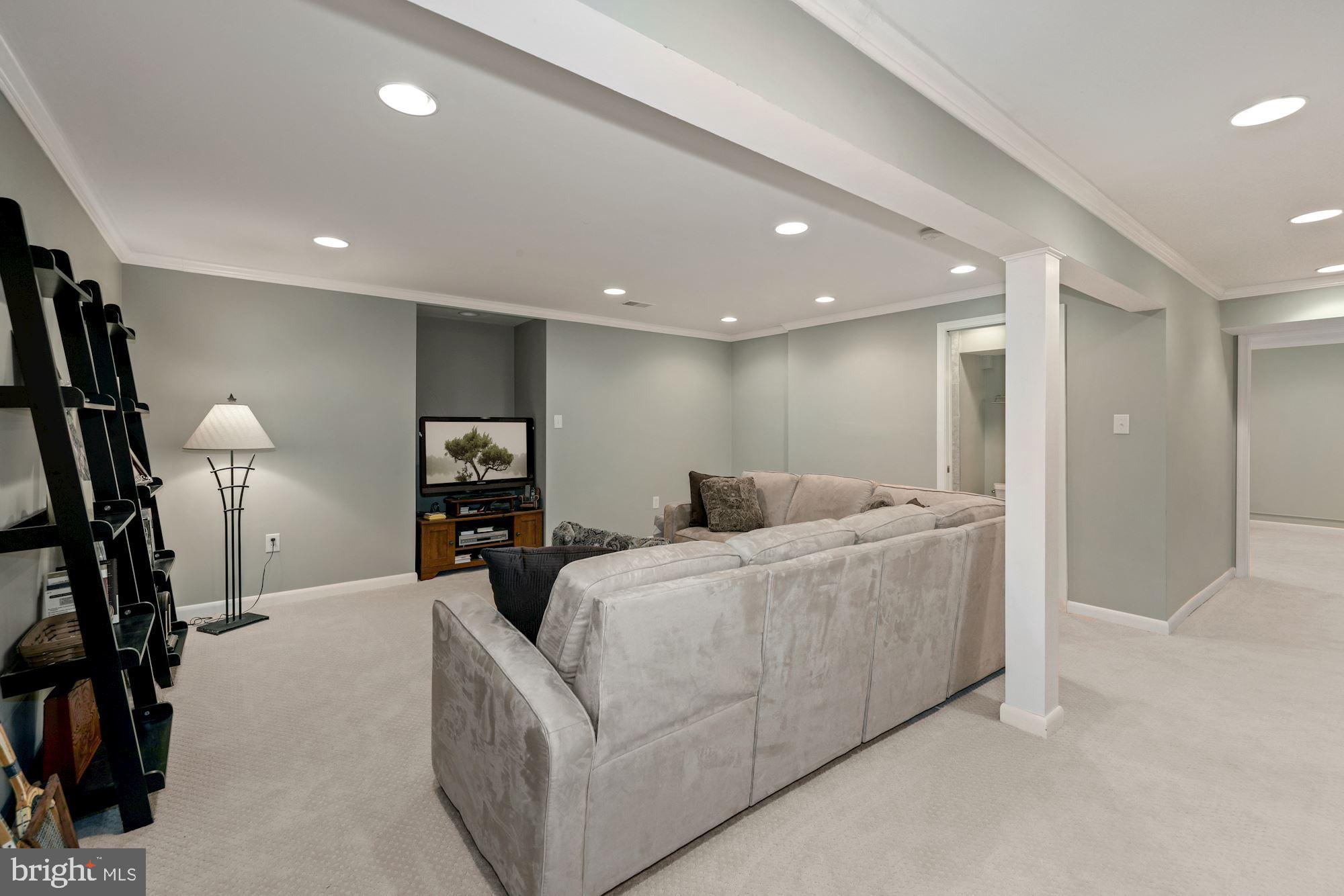 203 Tschiffely Square Road Gaithersburg, MD 20878 - Photo 26 of 38 Lower level media room