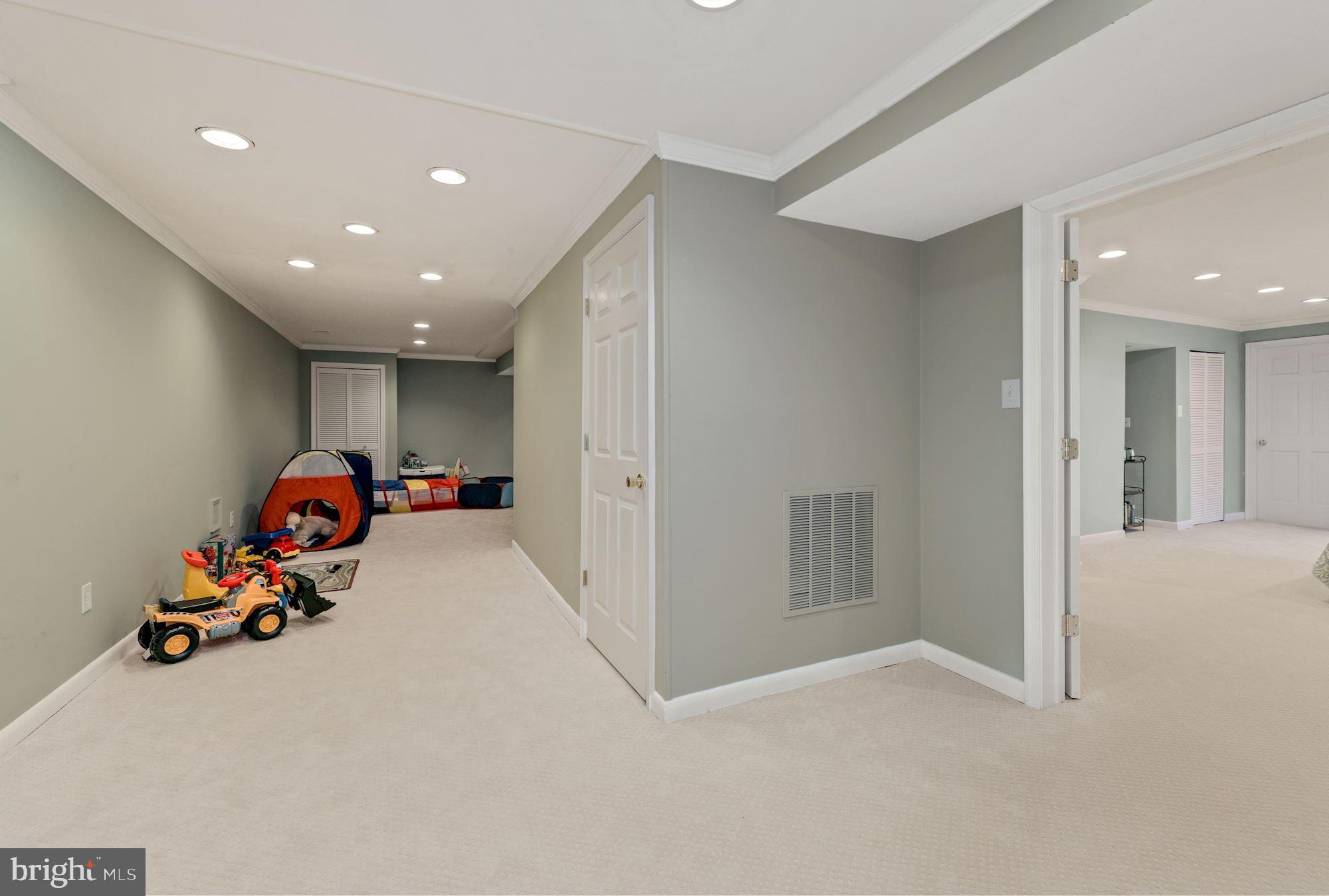 203 Tschiffely Square Road Gaithersburg, MD 20878 - Photo 29 of 38 Lower level rec/playroom