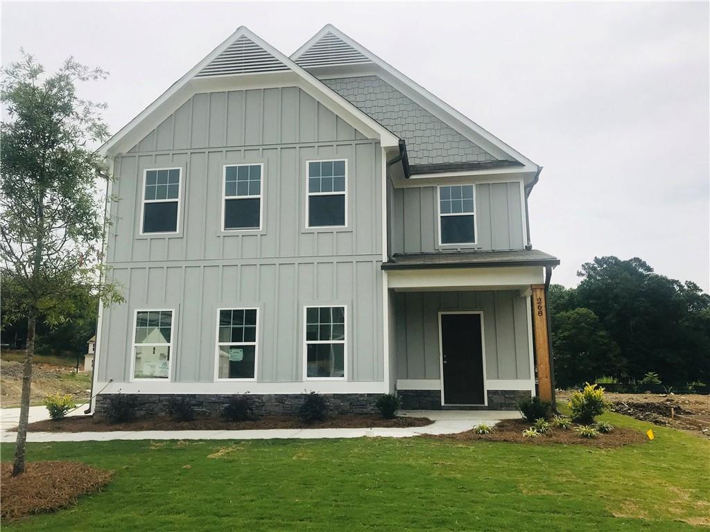 BOXWOOD PLAN-Farmhouse elevation-OPEN CONCEPT! Photo is same plan-NOT actual home.
