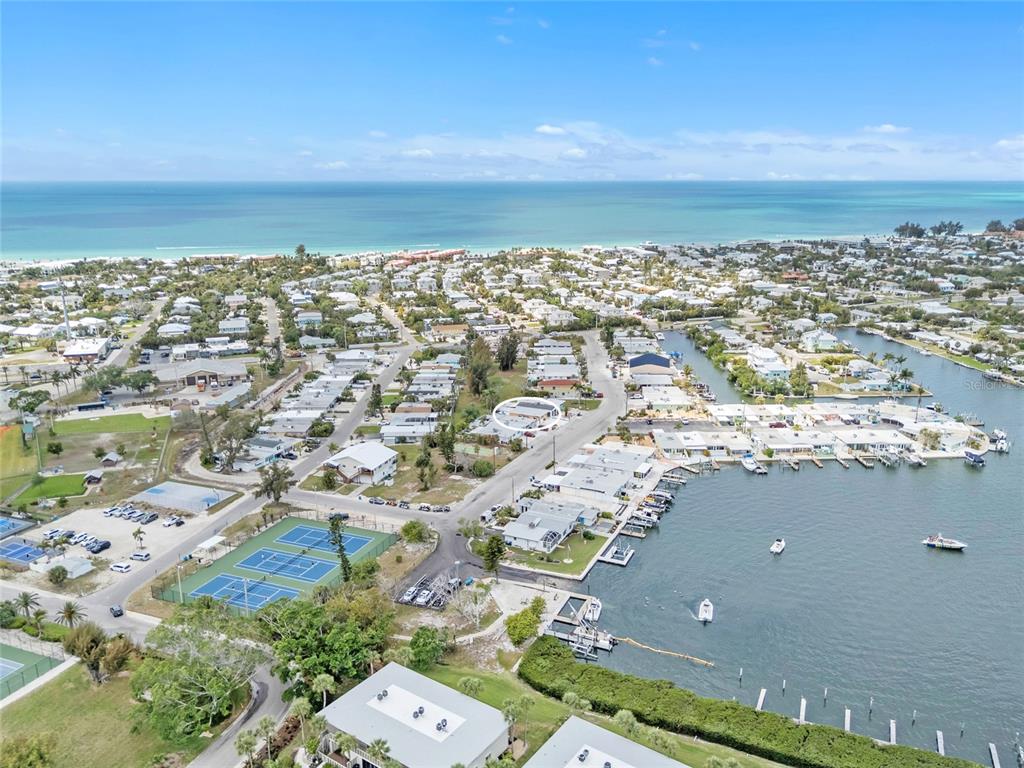 445 63rd Street Holmes Beach, FL 34217 - Photo 43 of 45 an aerial view of multiple house