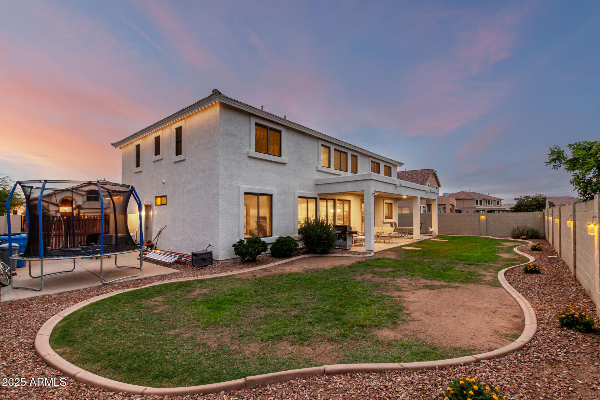 3721 South Martingale Road Gilbert, AZ 85297 - Photo 61 of 67 a view of a house with a backyard