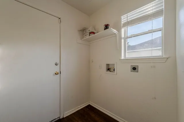 a small space with a window