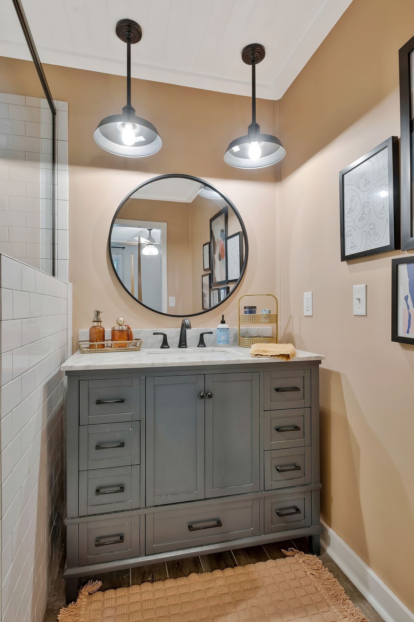 345 Lock 5 Road Lebanon, TN 37087 - Photo 18 of 50 New vanity, mirror and lighting in primary bath.