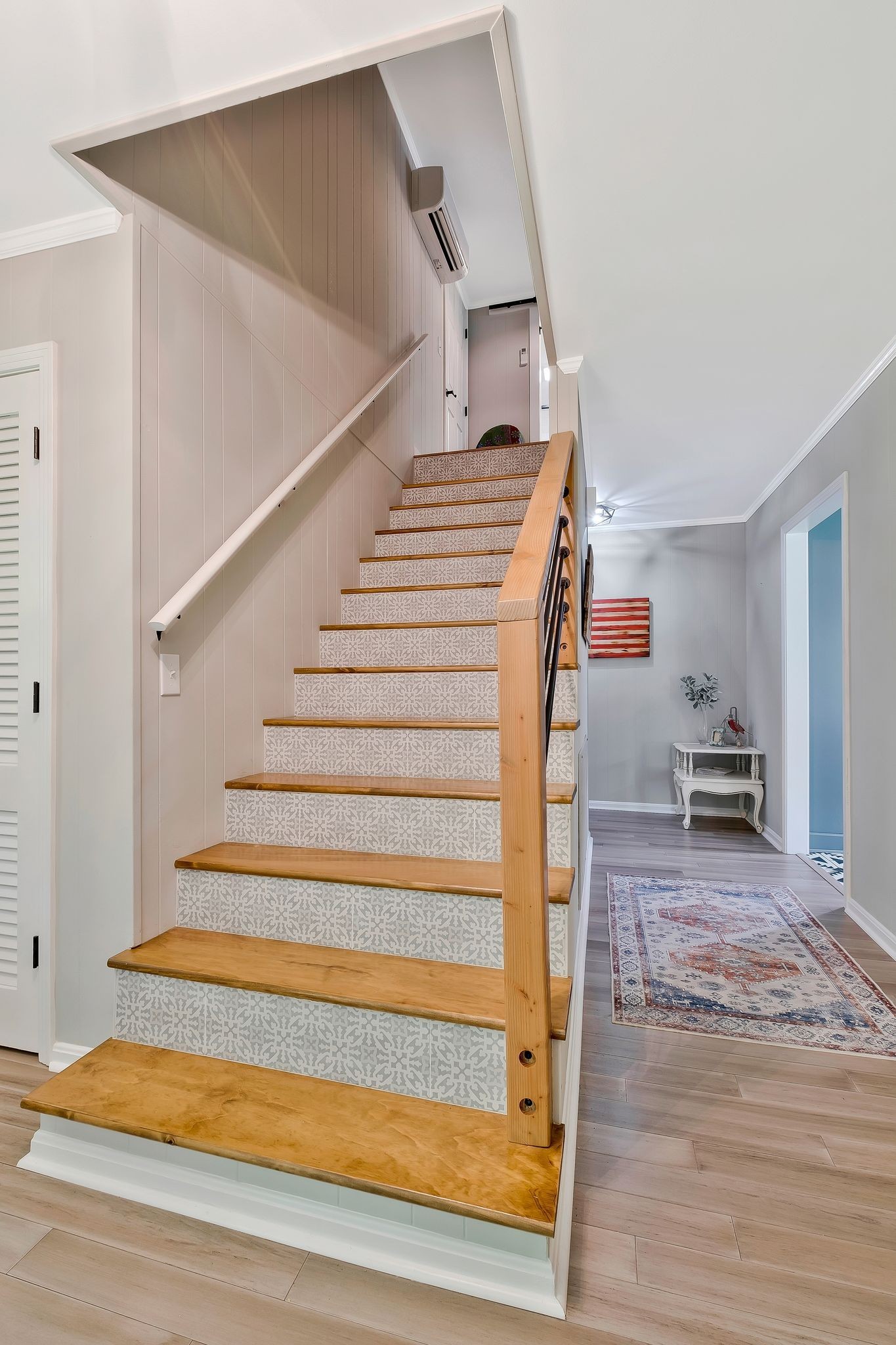 345 Lock 5 Road Lebanon, TN 37087 - Photo 24 of 50 Stairs to the second floor have unique tile feature and updated banister!
