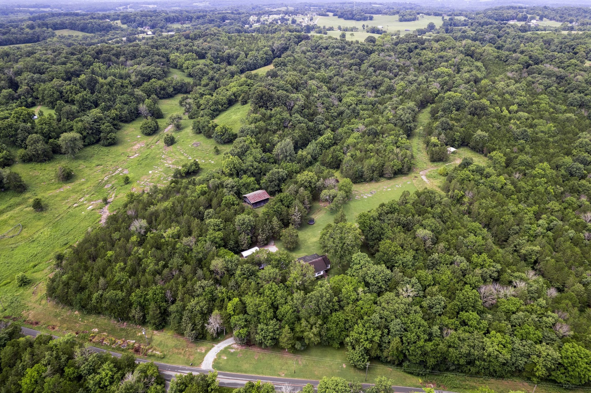 345 Lock 5 Road Lebanon, TN 37087 - Photo 36 of 50 Aerial view of the beautiful country-side!