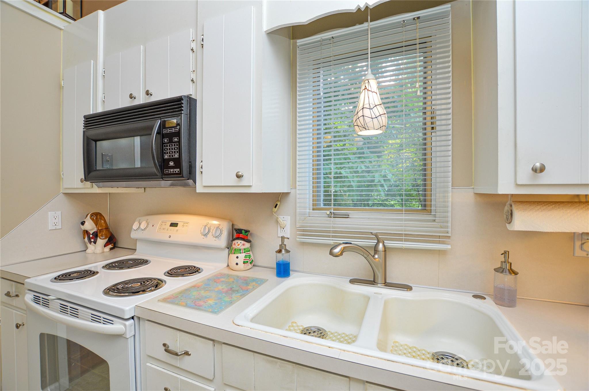 230 Ravine Circle Southeast Concord, NC 28025 - Photo 13 of 25 a kitchen with a sink a stove and a microwave