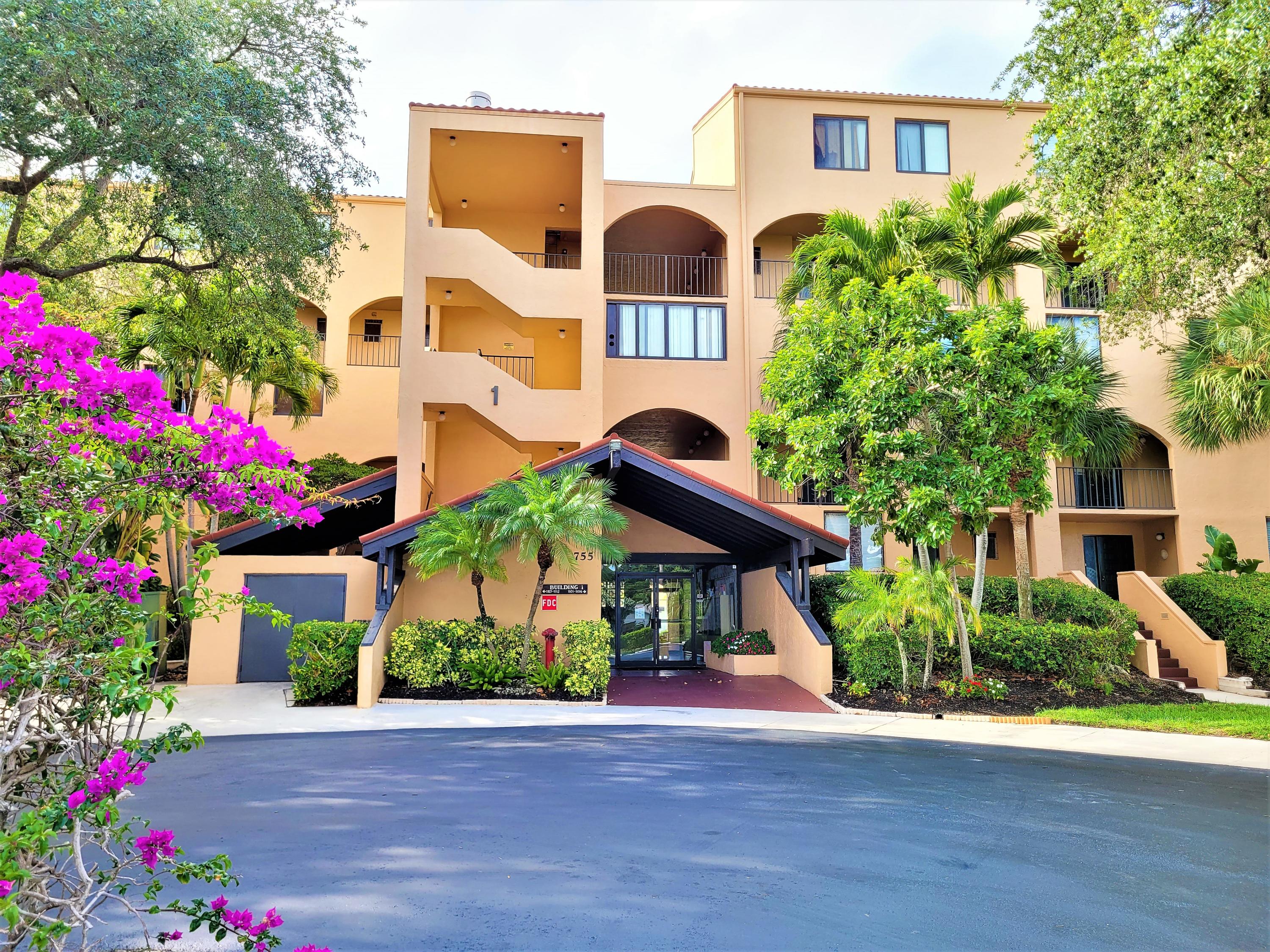 755 Dotterel Road, Unit 1209 Delray Beach, FL 33444 - Photo 4 of 28 Main Bld Entry