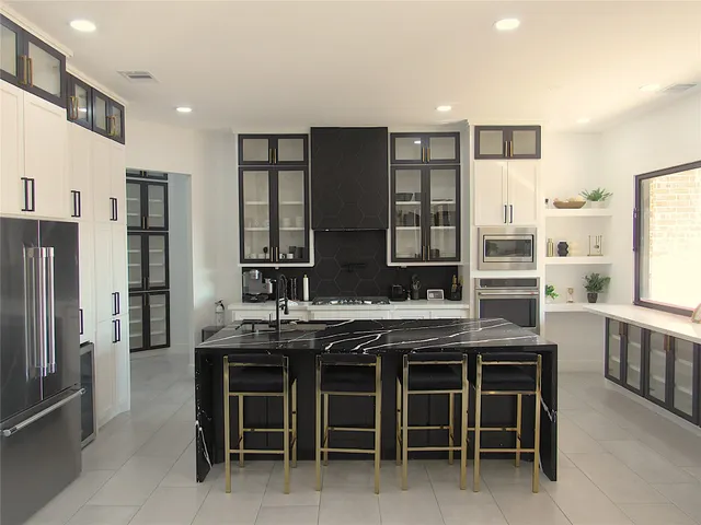 a picture of a counter top space with furniture