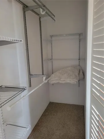 a view of walk in closet