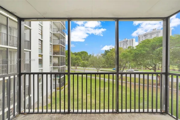 a view of a large window with an outdoor space