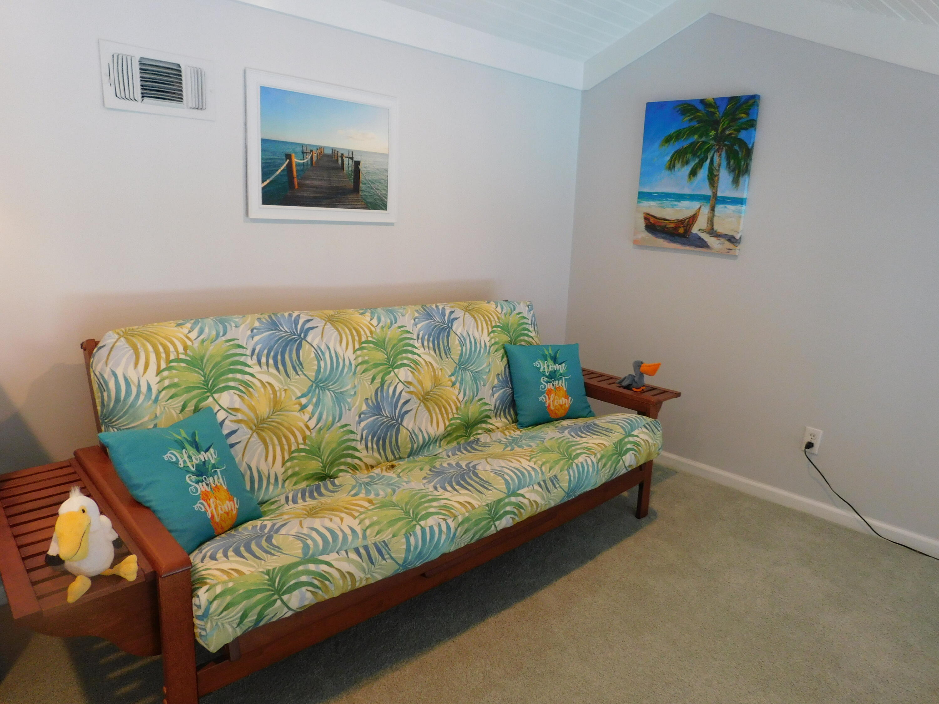 4984 West County Highway 30A, Unit 5B Santa Rosa Beach, FL 32459 - Photo 18 of 46 a living room with furniture and a wooden floor