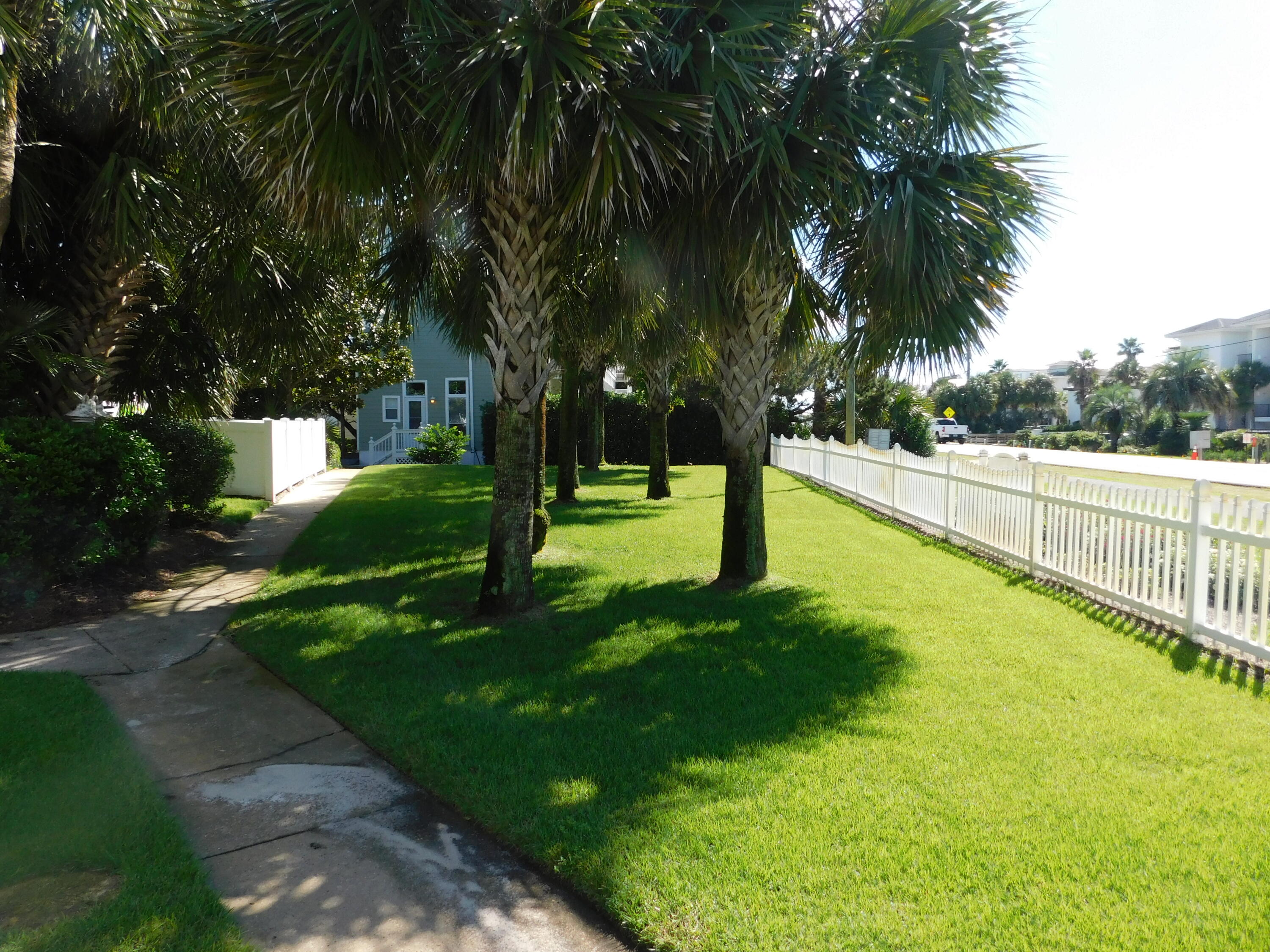 4984 West County Highway 30A, Unit 5B Santa Rosa Beach, FL 32459 - Photo 35 of 46 a view of a yard with palm trees