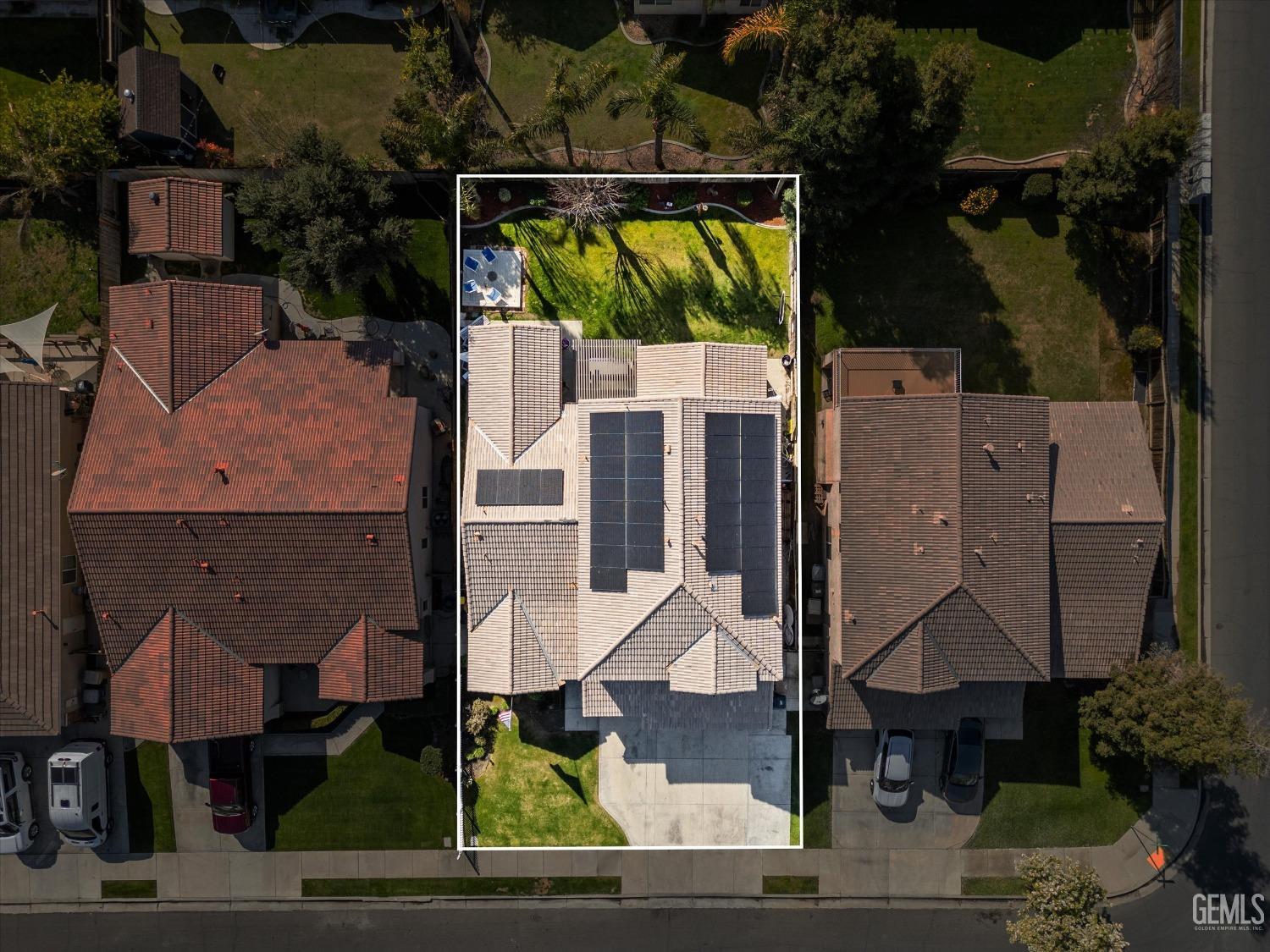 Undisclosed Address Bakersfield, CA 93312 - Photo 41 of 47 an aerial view of multiple houses