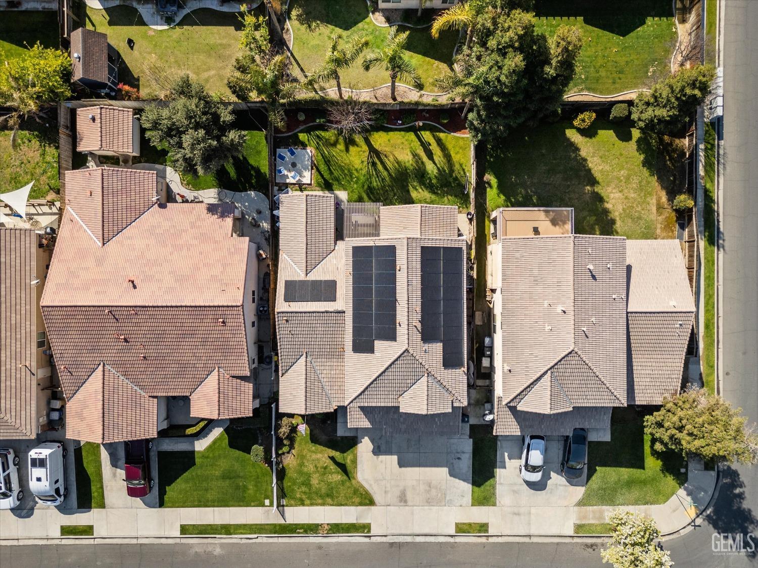 Undisclosed Address Bakersfield, CA 93312 - Photo 46 of 47 an aerial view of houses with street