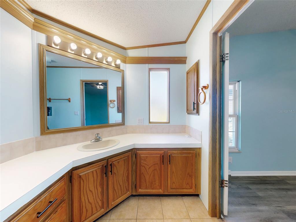 705 Starboard Avenue Edgewater, FL 32141 - Photo 23 of 52 a bathroom with a sink and a mirror