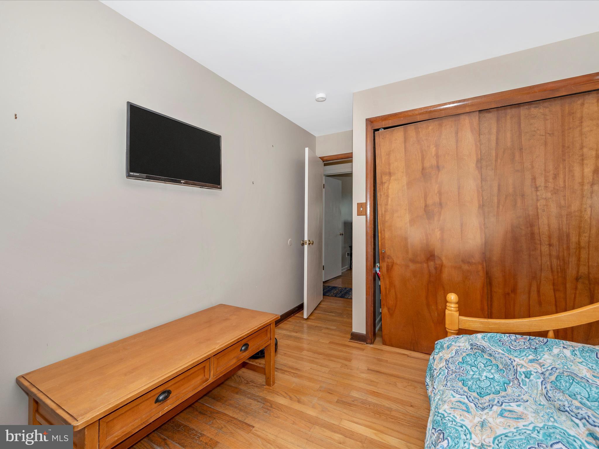 6423 Bikle Road Fayetteville, PA 17222 - Photo 26 of 56 a room with a bed and a television