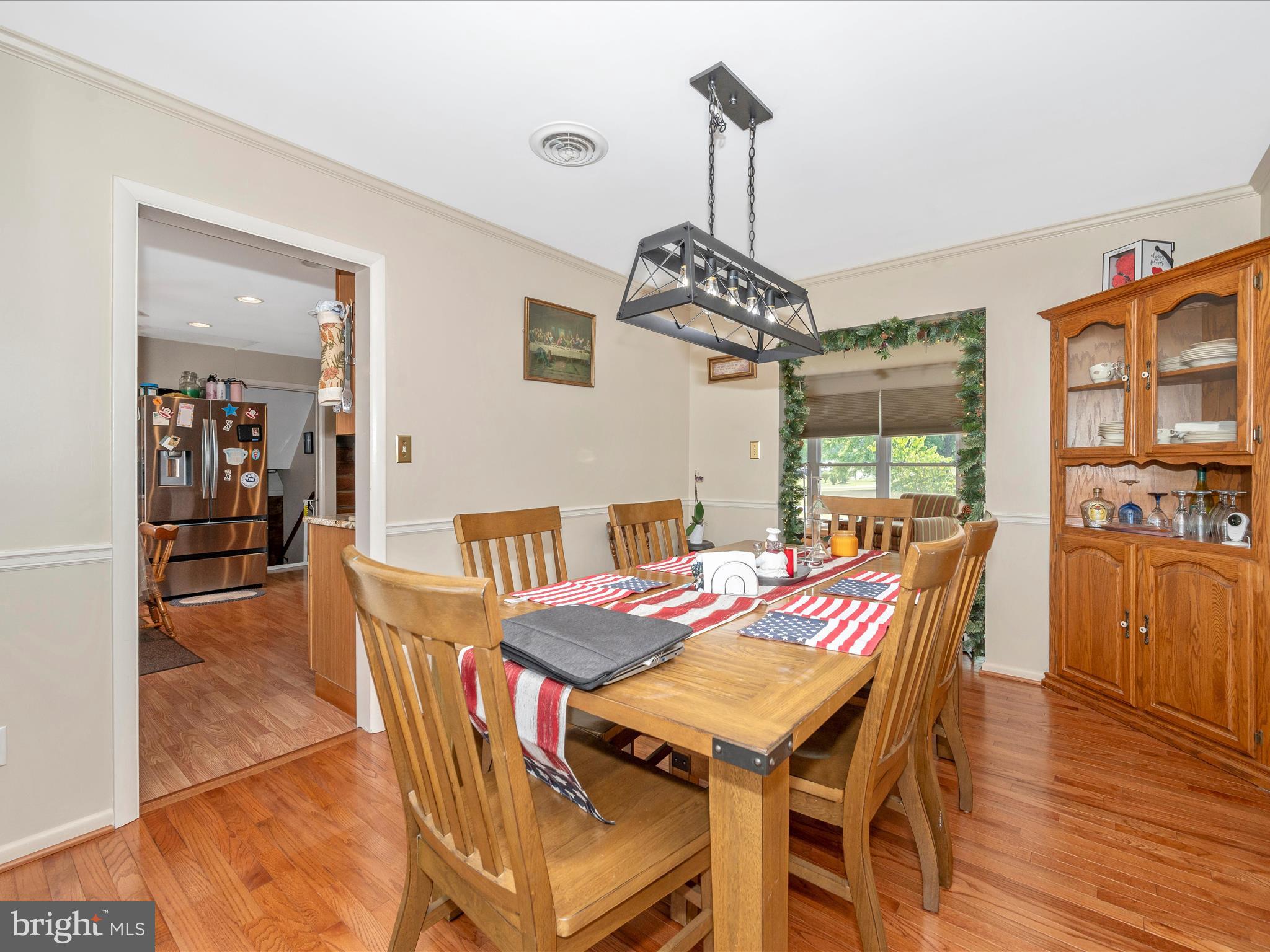 6423 Bikle Road Fayetteville, PA 17222 - Photo 9 of 56 a view of a dining room with furniture window and wooden floor