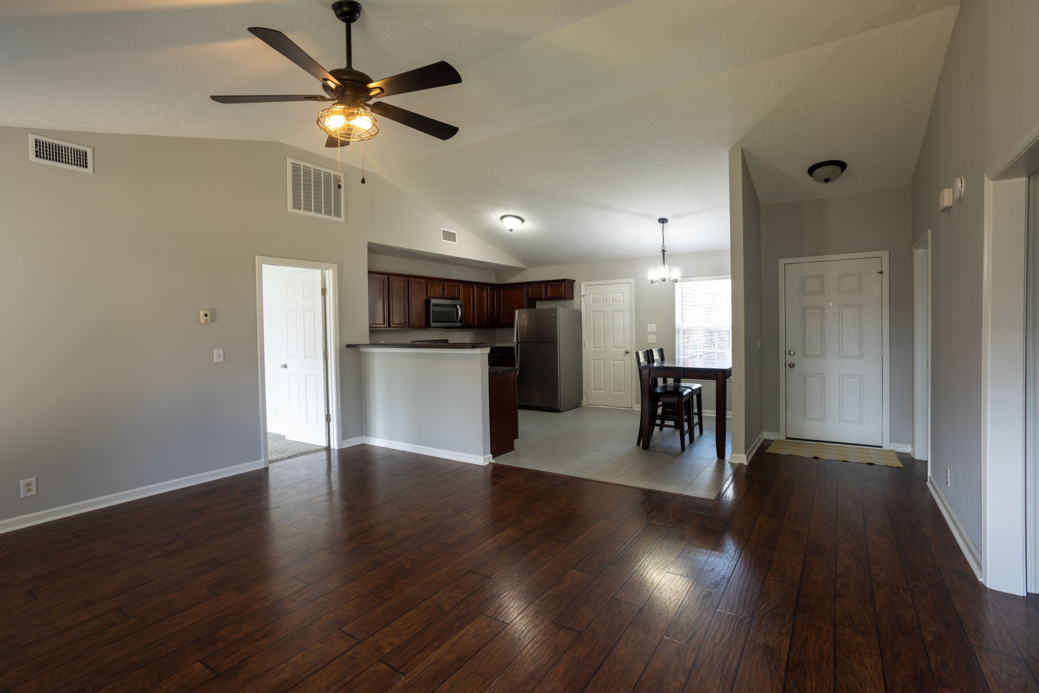 2003 Tabasco Way Murfreesboro, TN 37128 - Photo 3 of 6 a view of a livingroom with a furniture wooden floor and a ceiling fan