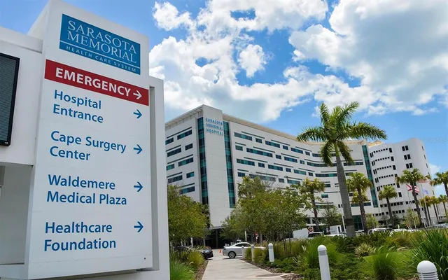 a view of car parked in front of building