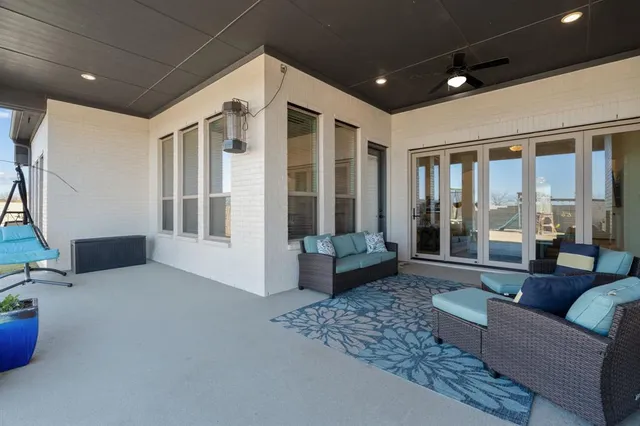 a view of a living room