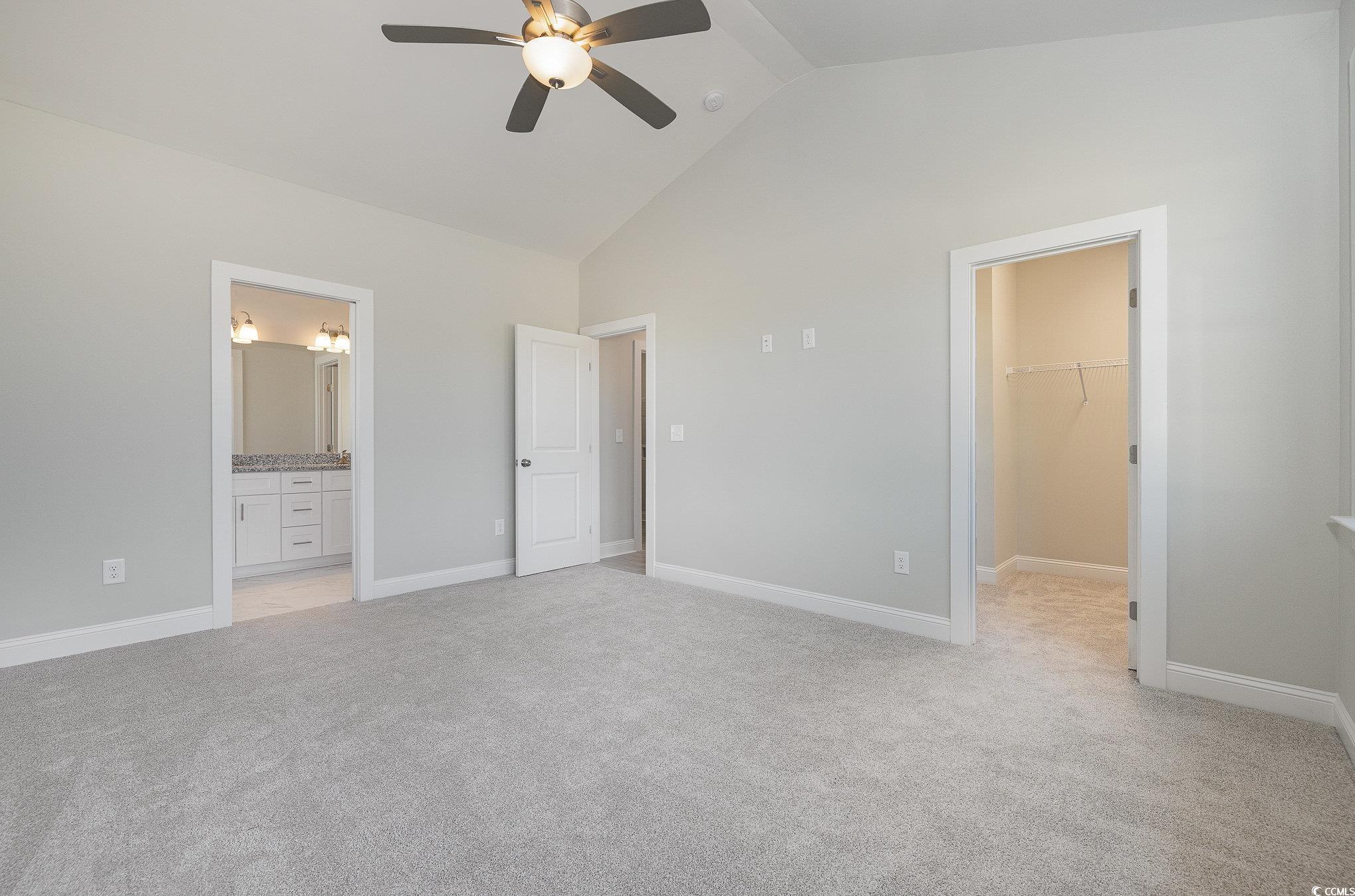 381 Log Cabin Road Loris, SC 29569 - Photo 17 of 35 Unfurnished bedroom with a spacious closet, ceilin