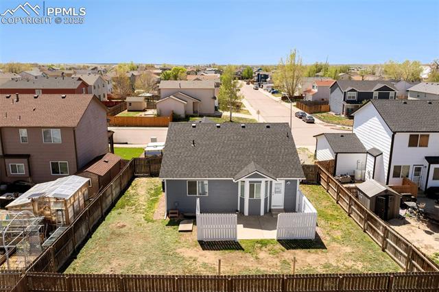 11112 Berry Farm Road Fountain, CO 80817 - Photo 5 of 37 Backyard aerial
