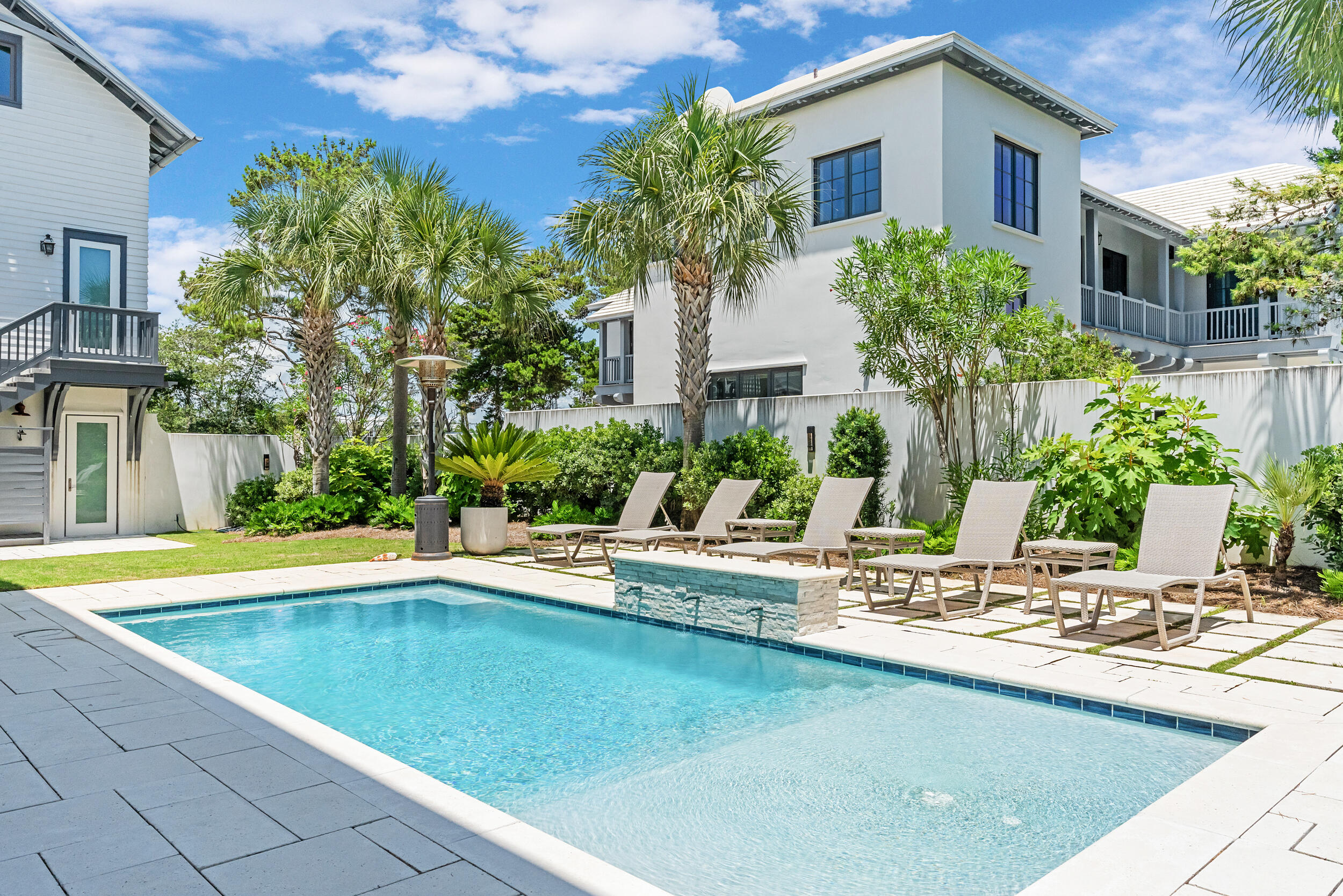 84 Pine Crest Circle Inlet Beach, FL 32461 - Photo 34 of 74 a view of a house with pool and sitting area