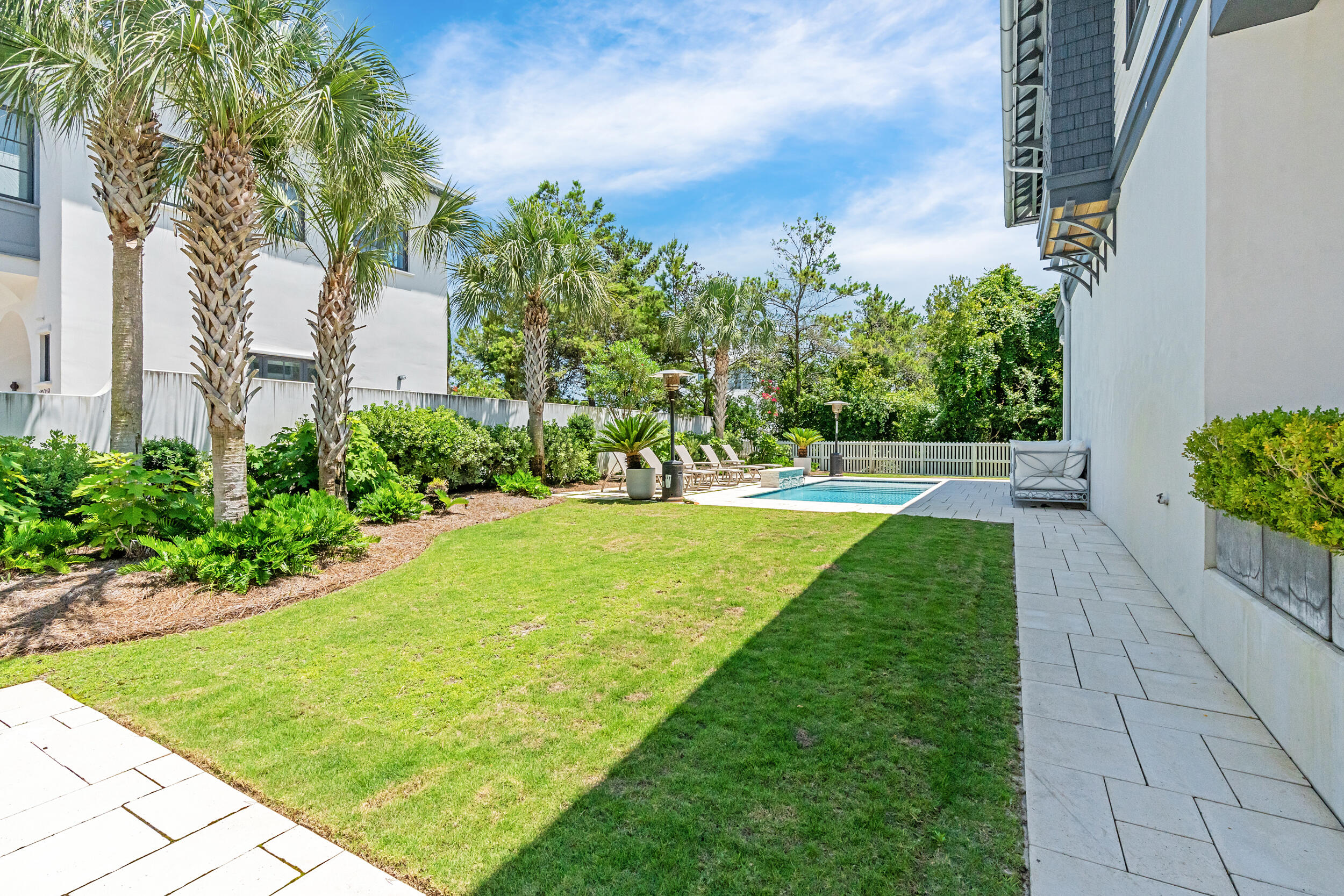 84 Pine Crest Circle Inlet Beach, FL 32461 - Photo 39 of 74 a view of yard with swimming pool