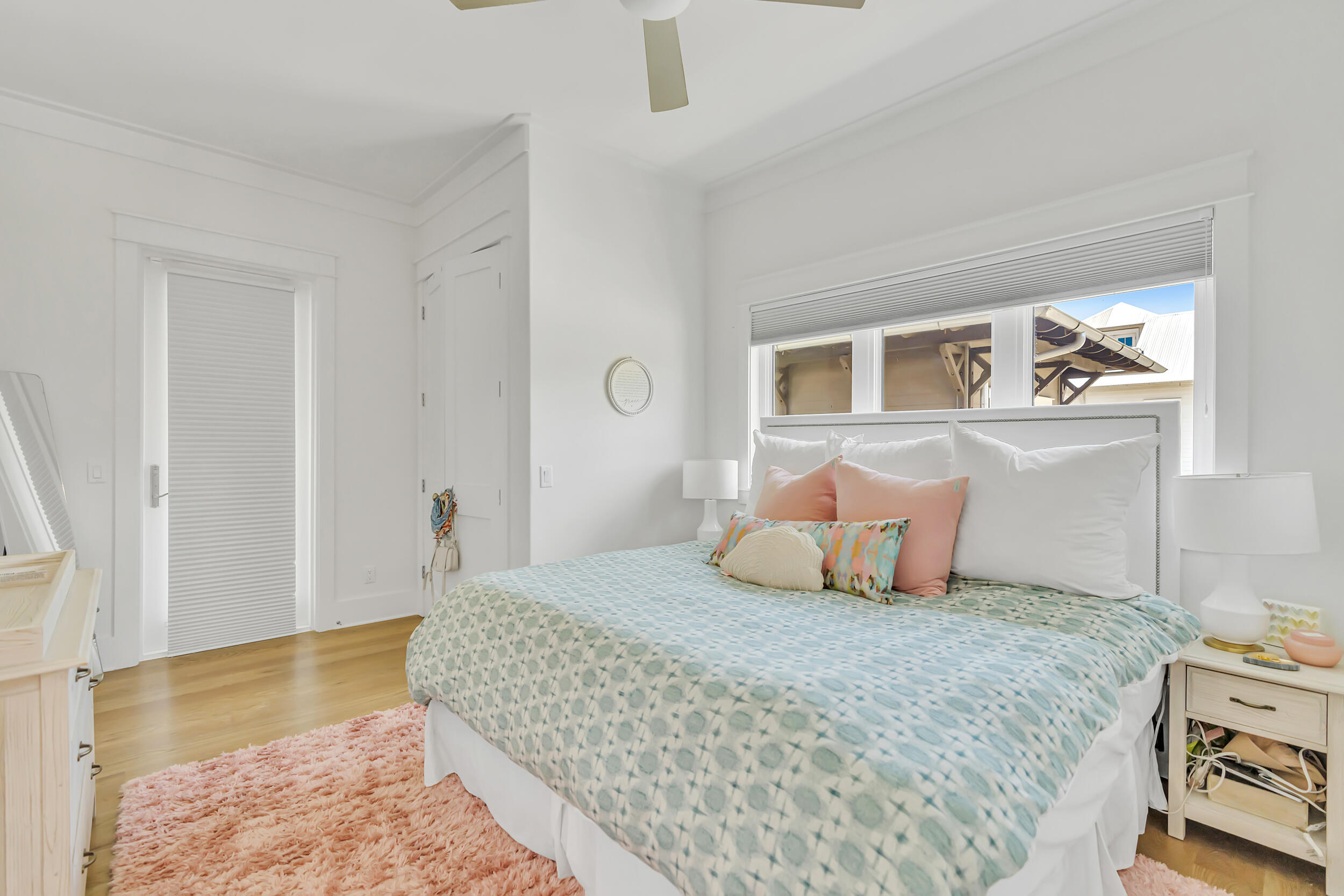 84 Pine Crest Circle Inlet Beach, FL 32461 - Photo 41 of 74 a bedroom with a bed and painting on the wall