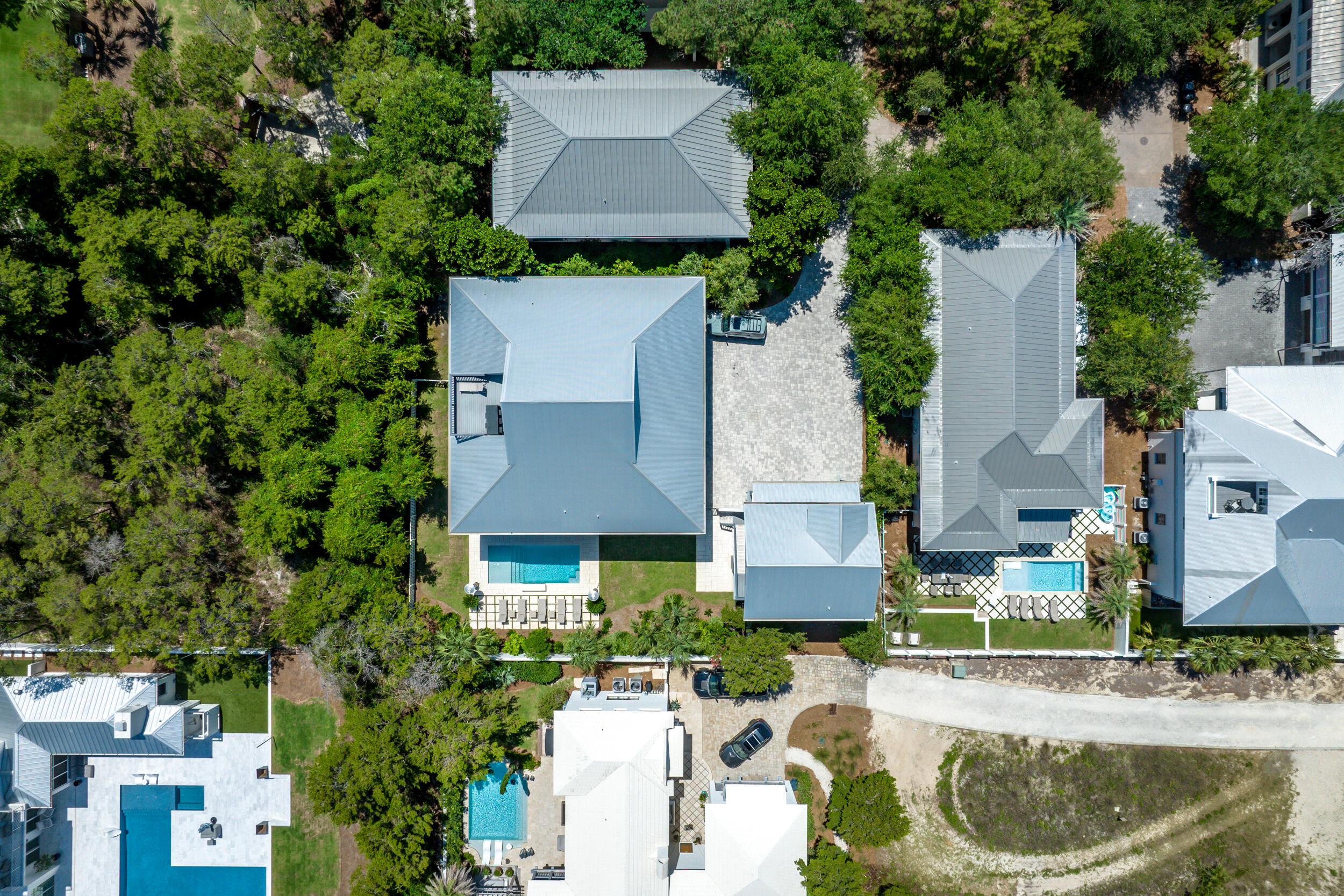 84 Pine Crest Circle Inlet Beach, FL 32461 - Photo 9 of 74 an aerial view of a house
