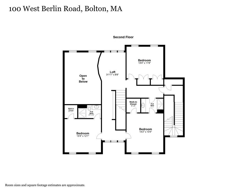 100 West Berlin Road Bolton, MA 01740 - Photo 41 of 42 a picture of floor plan
