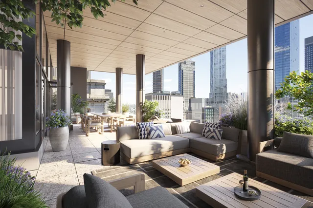 a view of balcony and patio with couches