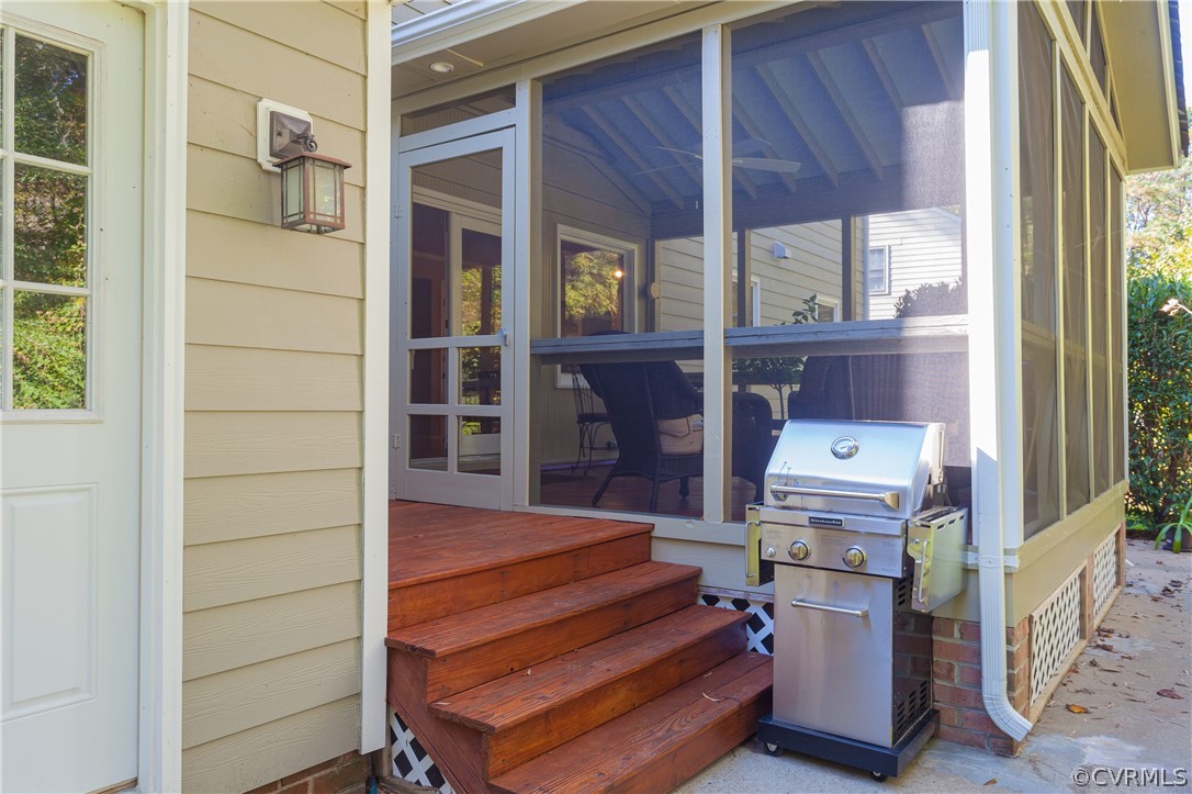 10203 Rounding Run Henrico, VA 23238 - Photo 43 of 45 Beautiful screened porch