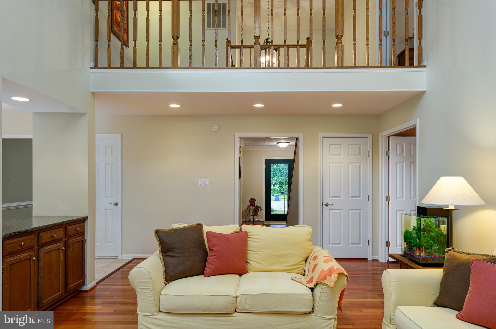 12714 Roark Court Reston, VA 20191 - Photo 13 of 30 Another view of the Family Room open to above