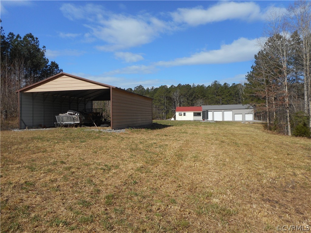22074 Cabin Point Road Disputanta, VA 23842 - Photo 13 of 15 View from rear of lot