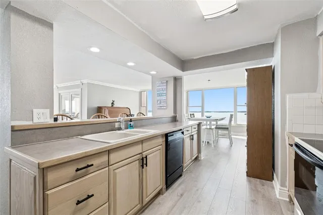 a view of a bedroom from a hallway