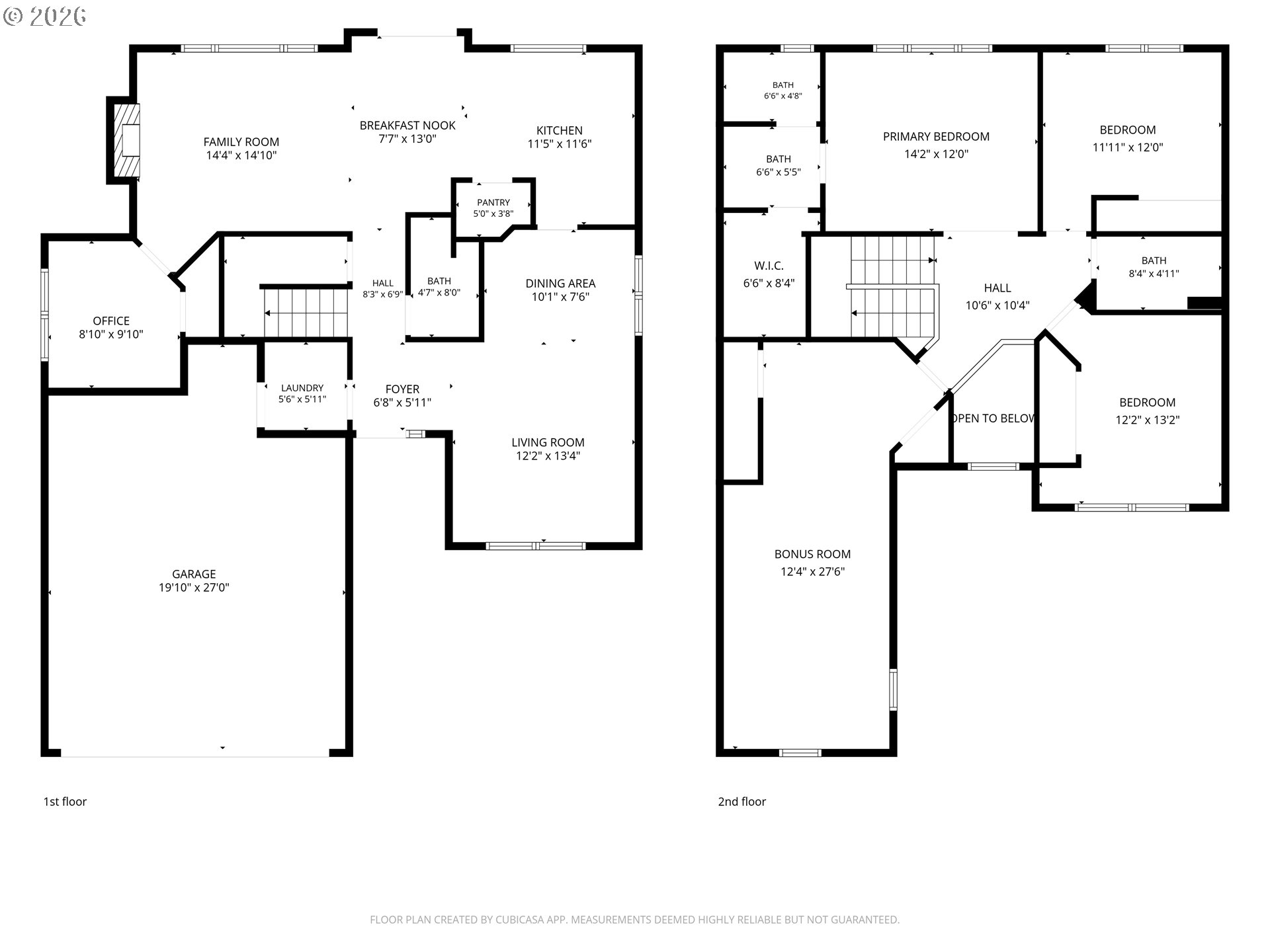 2731 Knox Ridge Terrace Forest Grove, OR 97116 - Photo 39 of 39 Floor Plan