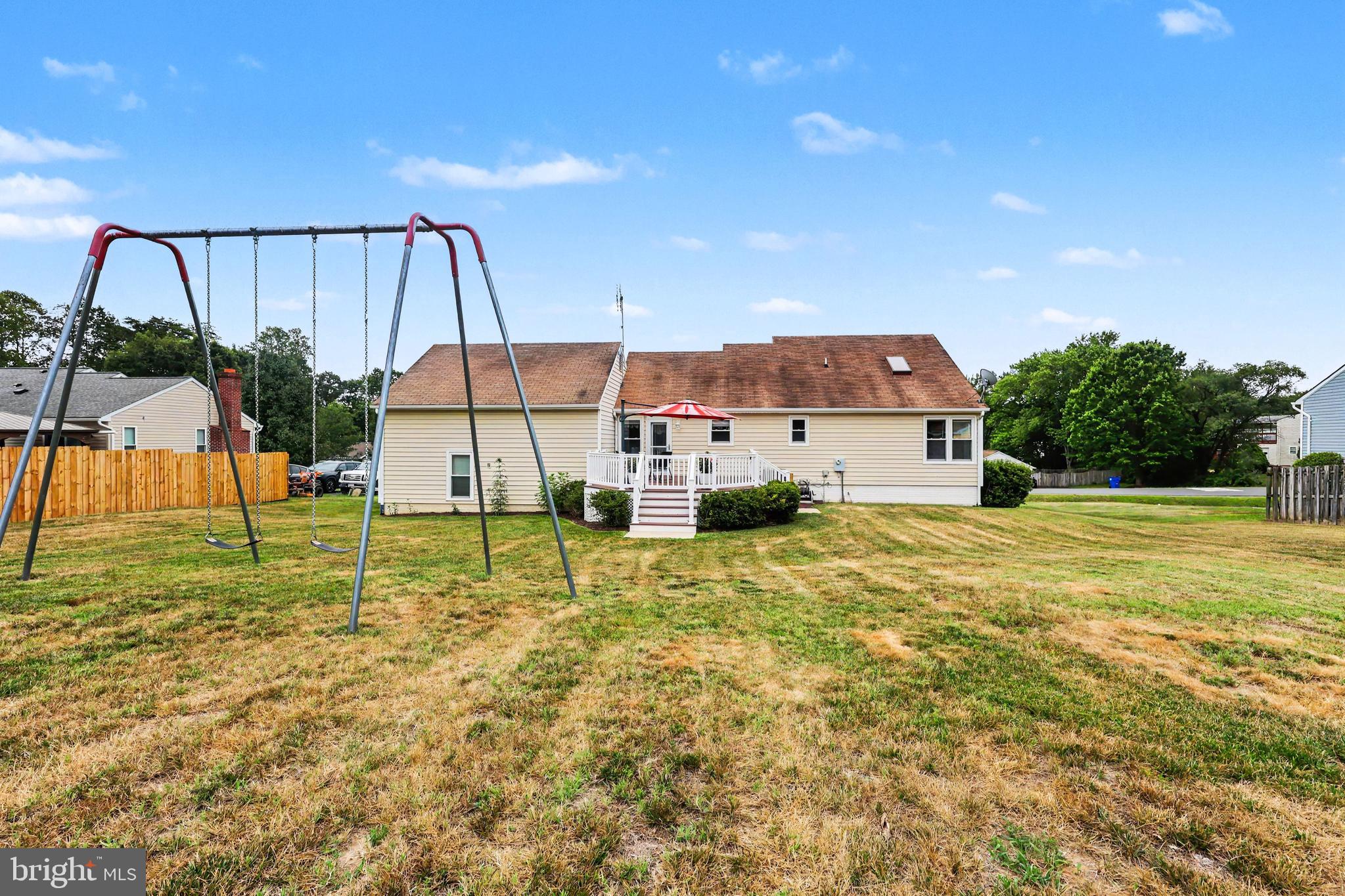 183 Choptank Road Stafford, VA 22556 - Photo 32 of 38 Property Backs to Open Space & is Partially Fenced