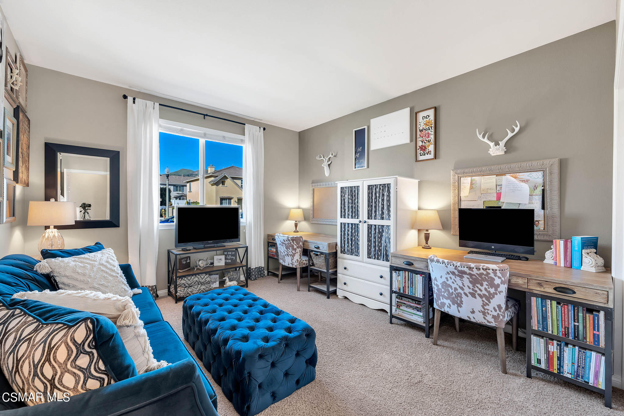 324 River Street Fillmore, CA 93015 - Photo 12 of 48 a living room with furniture and a flat screen tv