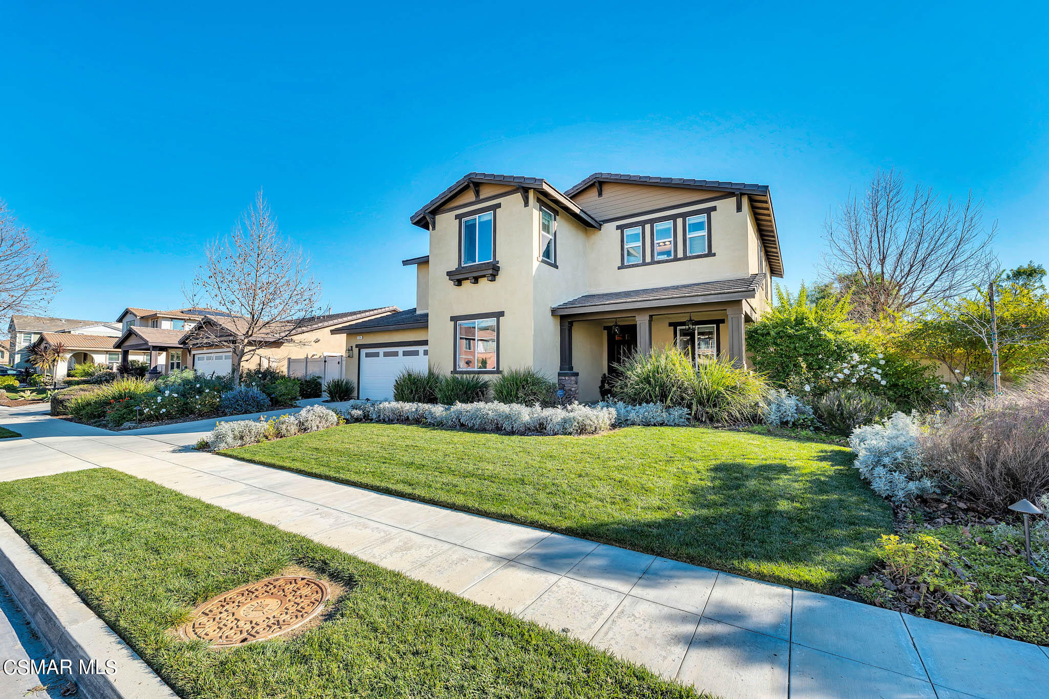 324 River Street Fillmore, CA 93015 - Photo 3 of 48 a front view of a house with a yard