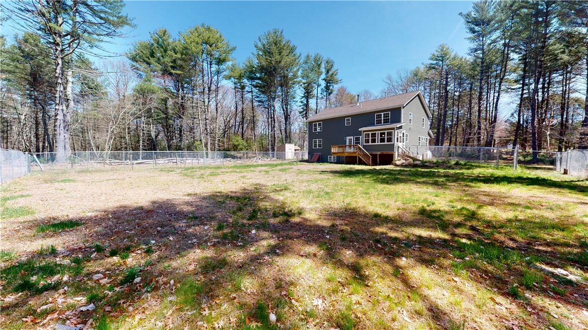 65 Woodville Alton Road Hopkinton, RI 02894 - Photo 4 of 35 Rear View